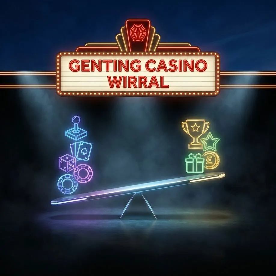Games and rewards at Genting Casino Wirral