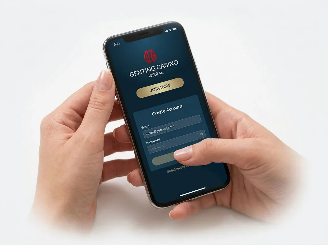 create a new account online (Genting Casino Wirral)
